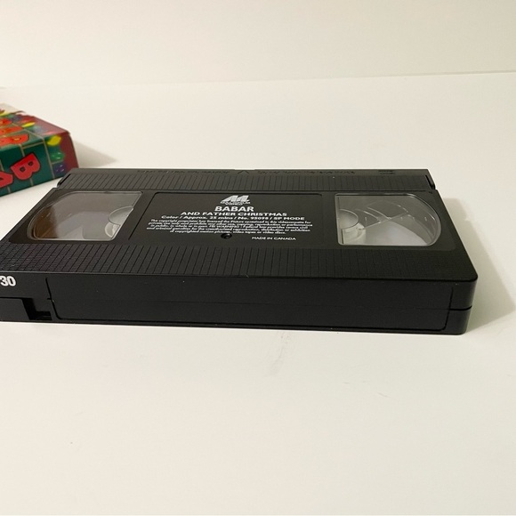 Babar and Father Christmas VHS 1985 Animated Holiday Movie - Picture 14 of 15